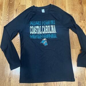 Coastal Carolina Black Long Sleeve Shirt XS 
Mens/womens